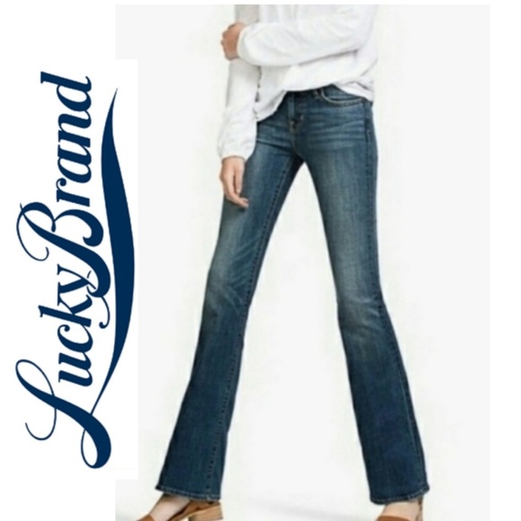 Lucky Brand Denim - Lucky Brand Denim Dungarees Midrise Flare Jeans Size 30